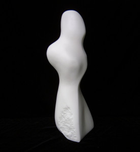 White Eype Figure  Marble resin